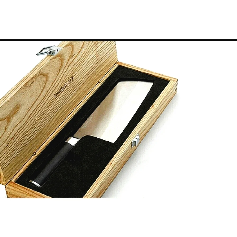 Kamikoto Meat Cleaver Chuka Bocho Japanese Knife And Knife Box